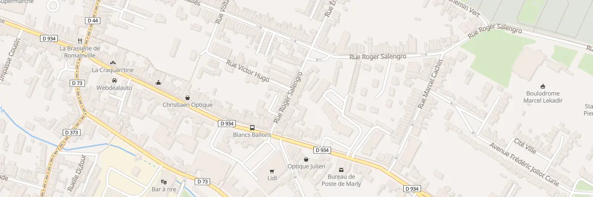 Plan du 22 Rue Roger Salengro à Marly