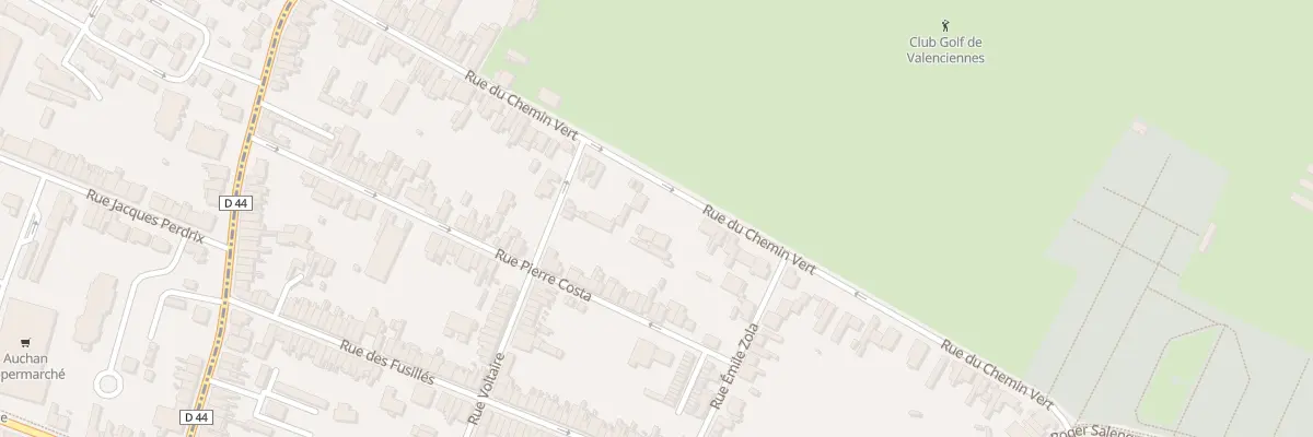 Plan du 70 Rue du Chemin Vert à Marly
