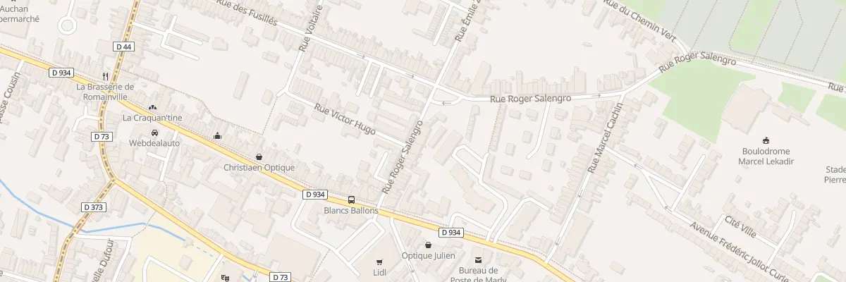 Plan du 26 Rue Roger Salengro à Marly