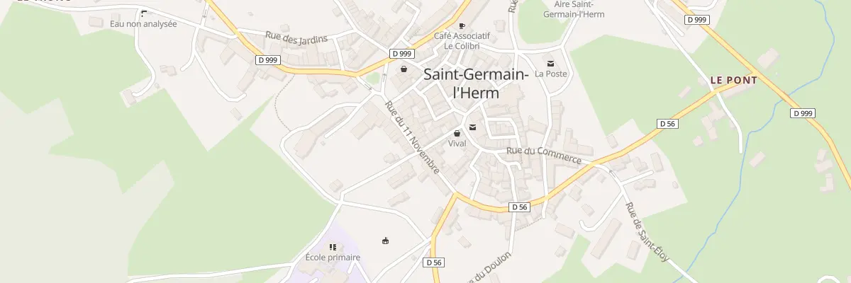 Plan du 5072 Le Bourg à Saint-Germain-l’Herm