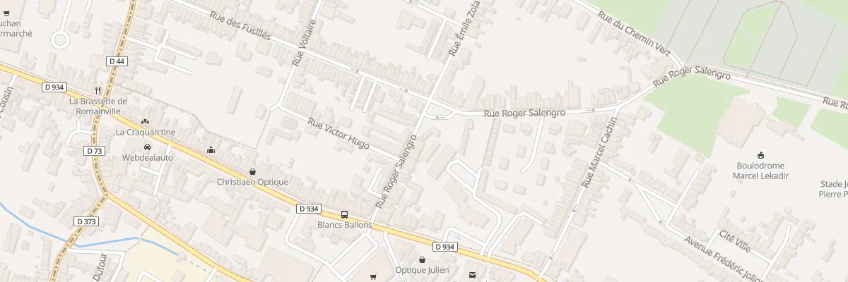 Plan du 30 Rue Roger Salengro à Marly