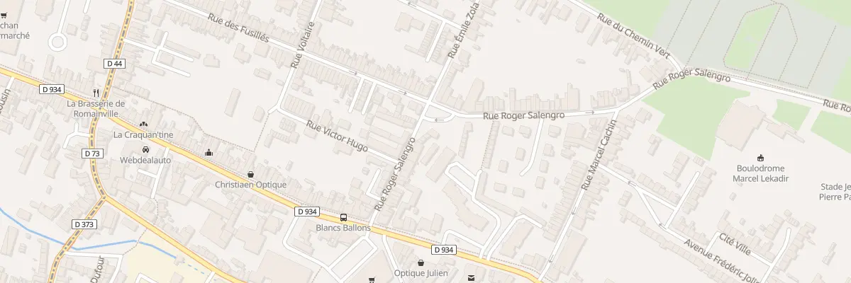 Plan du 32 Rue Roger Salengro à Marly