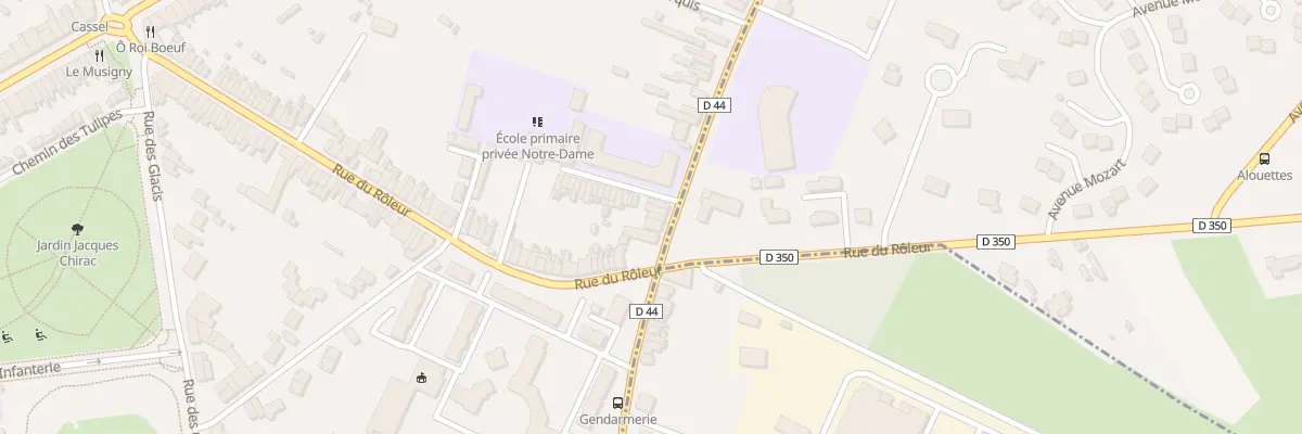 Plan du 7 Rue du Marquis à Valenciennes