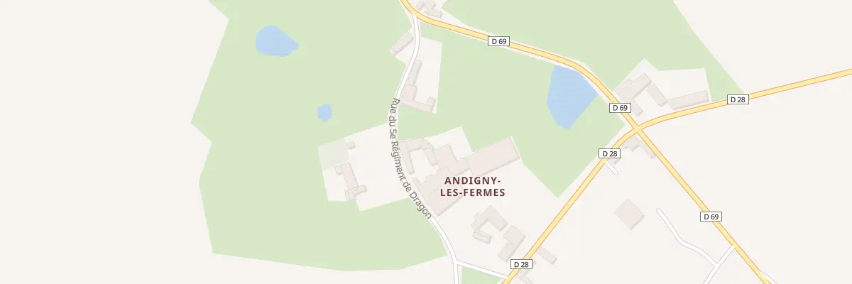 Plan du 8 Ham Andigny les Fermes à Vaux-Andigny