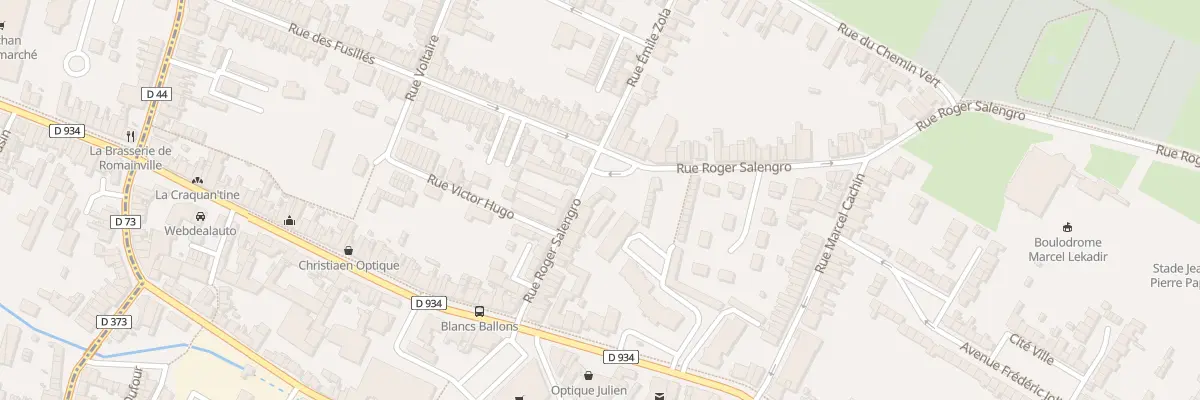 Plan du 34 Rue Roger Salengro à Marly