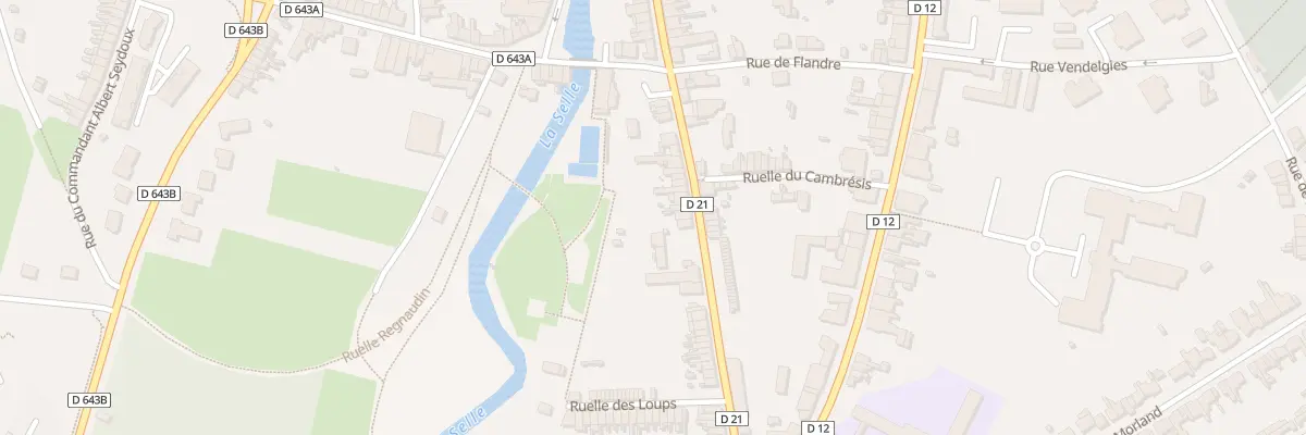 Plan du 138B Rue de la République au Cateau-Cambrésis