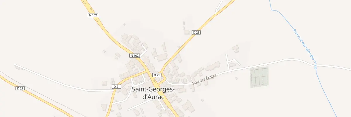 Plan du 10 Rte de la Fayette à Saint-Georges-d’Aurac
