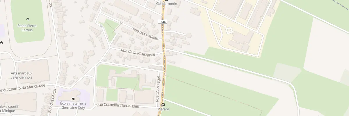 Plan du 160 Rue Saint Saulve à Marly