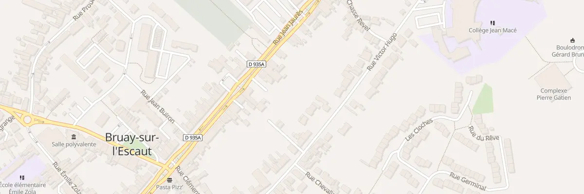 Plan du 116 Rue Victor Hugo Prolongée à Bruay-sur-l’Escaut
