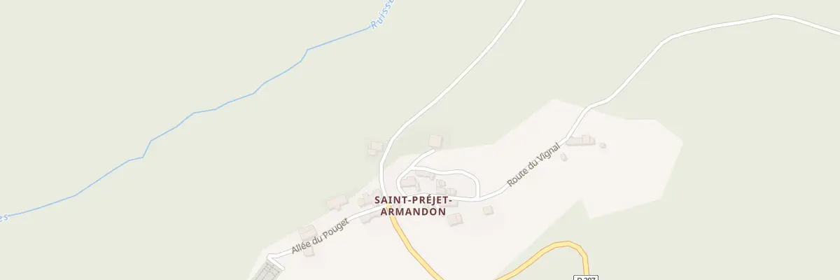 Plan du 50 Imp de l’EGLISE à Saint-Préjet-Armandon