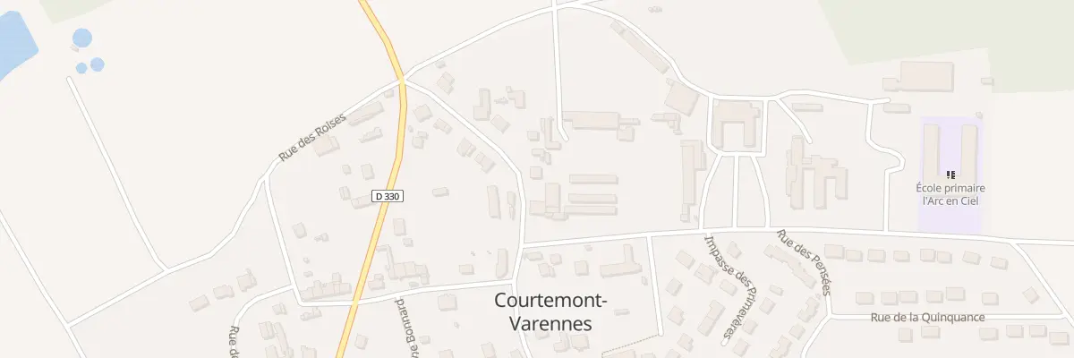 Plan du 6 Rue Bacchus à Courtemont-Varennes
