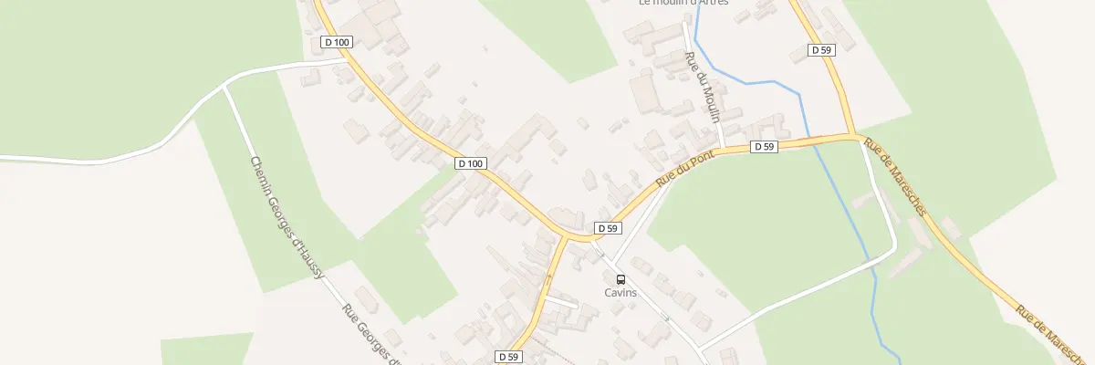 Plan du 4 Rue de la République à Artres