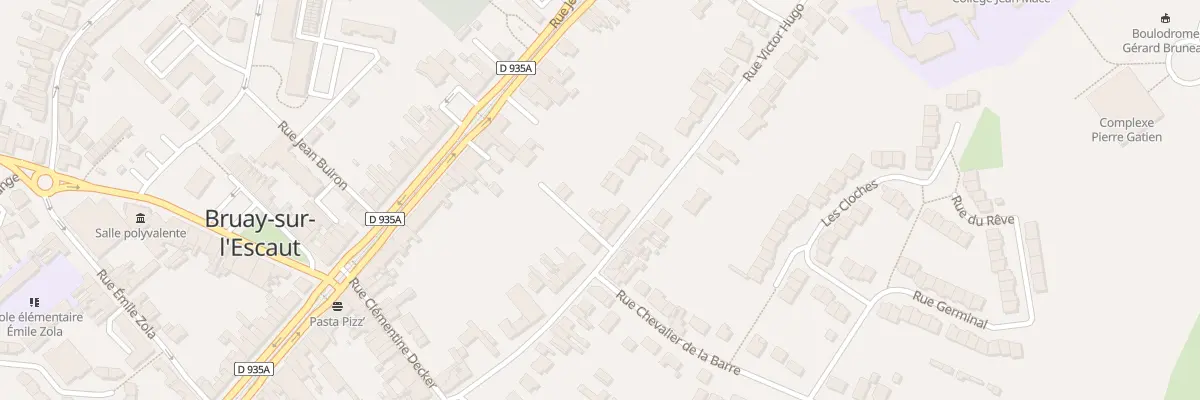 Plan du 110B Rue Victor Hugo Prolongée à Bruay-sur-l’Escaut