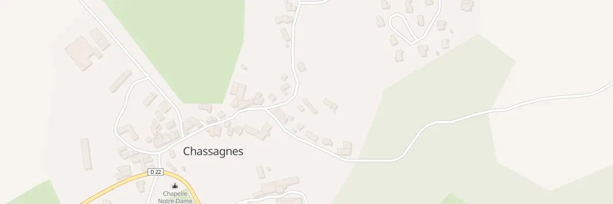 Plan du 5043 Le Ruisseau à Chassagnes