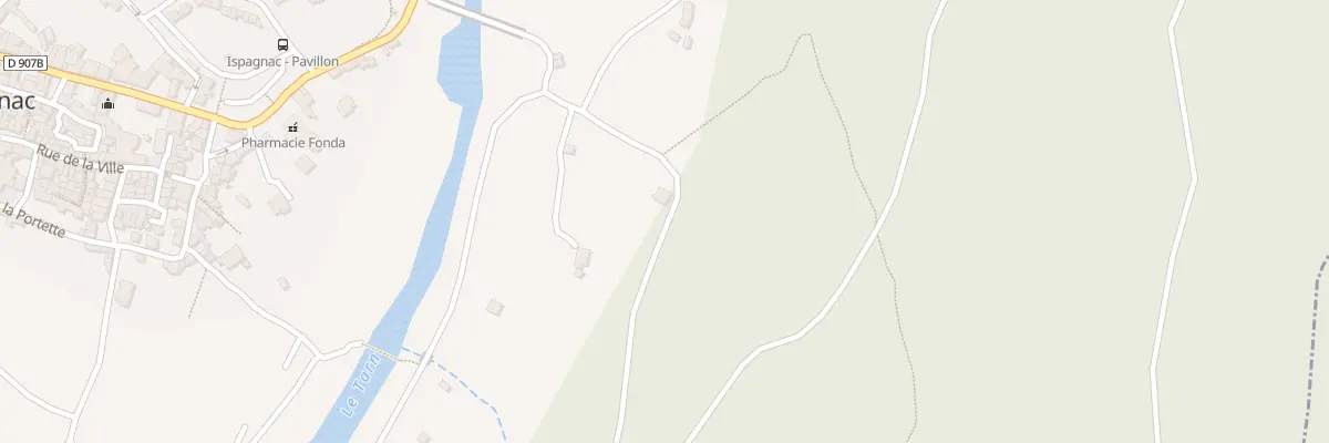 Plan du 6416 Pres du Pont à Ispagnac
