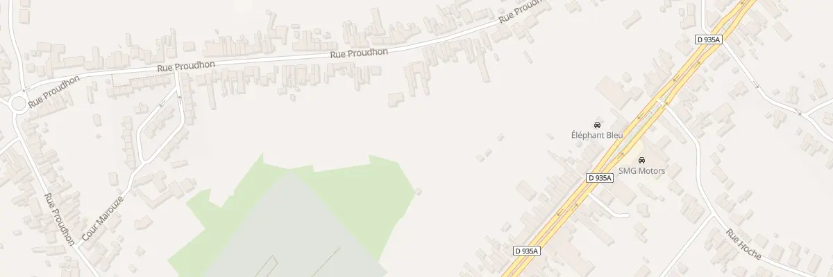 Plan du 229 Rue Proudhon à Bruay-sur-l’Escaut