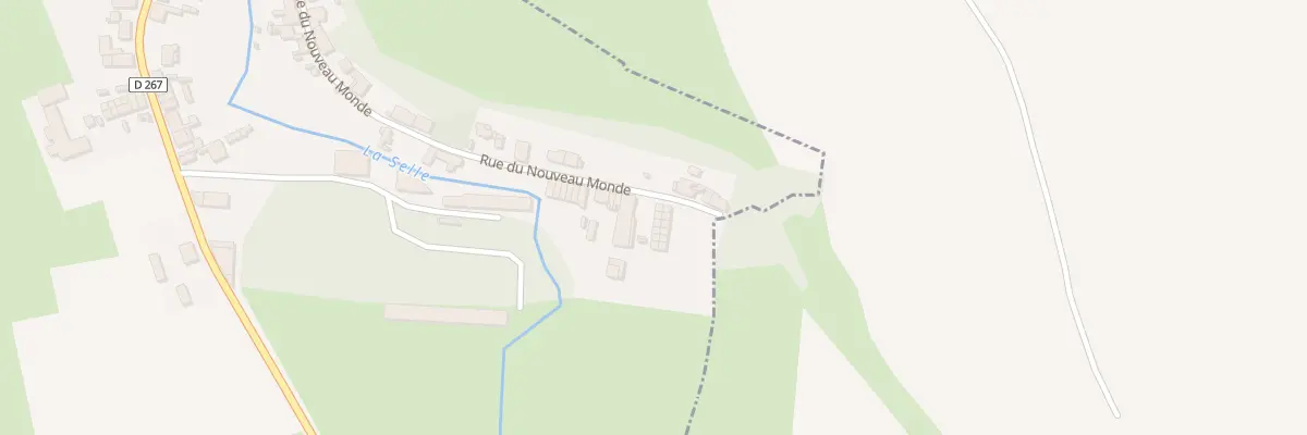 Plan du 38 Rue du Nouveau Monde à Saint-Souplet