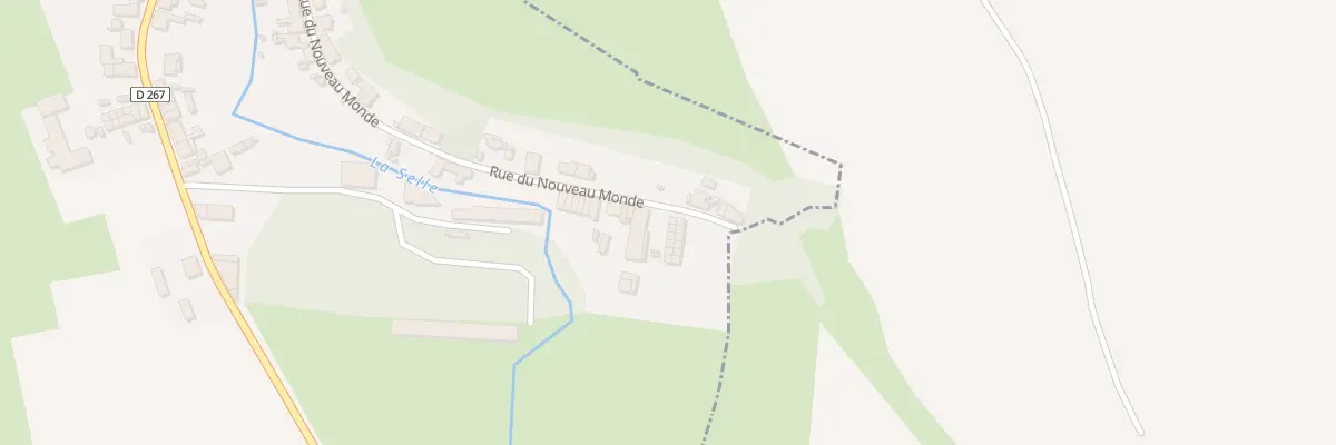 Plan du 36 Rue du Nouveau Monde à Saint-Souplet