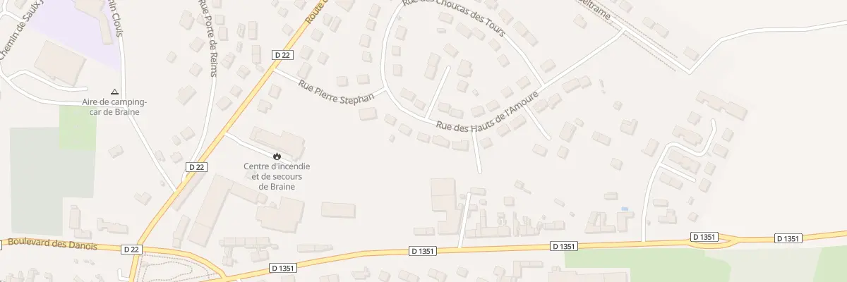 Plan du 6 Rue des Hauts de l’Amouré à Braine