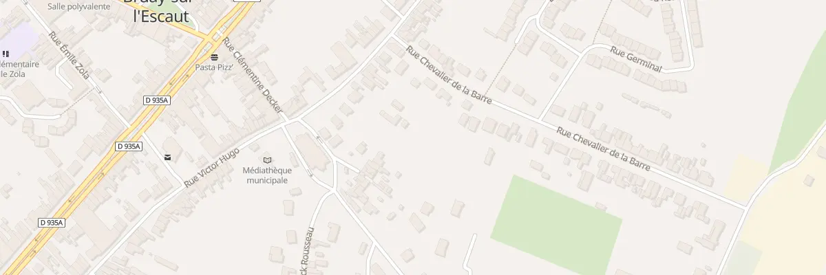 Plan du 1B Rue W Rousseau Cour Droissart à Bruay-sur-l’Escaut