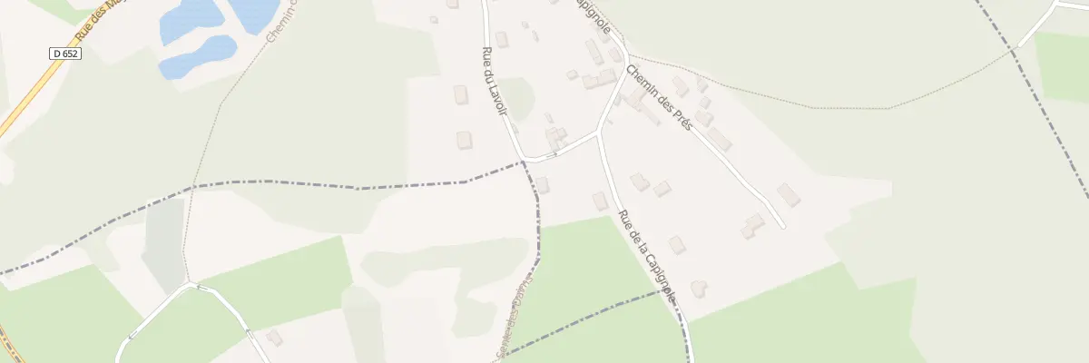 Plan du 8 Rue du Lavoir à Bourguignon-sous-Montbavin