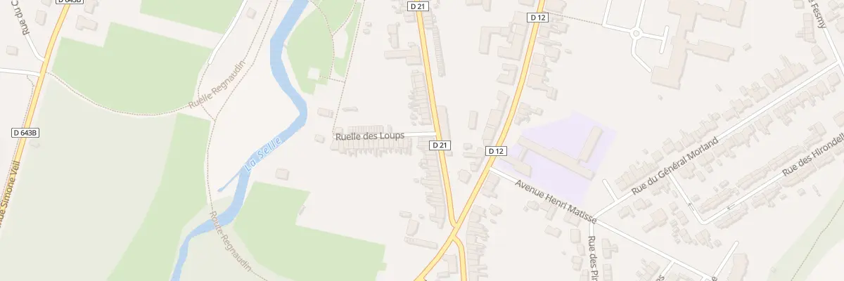 Plan du 170 Rue de la République au Cateau-Cambrésis