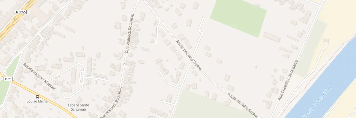 Plan du 1Q Rte de Saint-saulve à Bruay-sur-l’Escaut