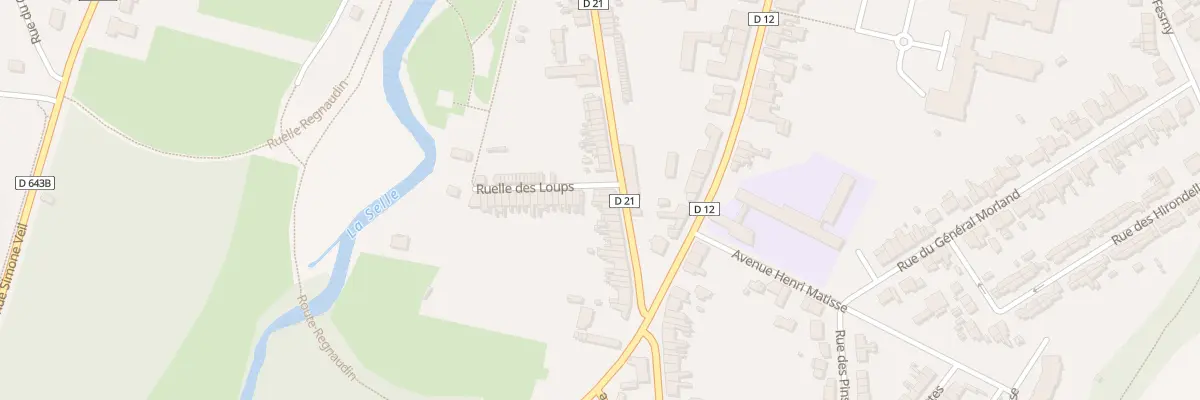Plan du 172 Rue de la République au Cateau-Cambrésis