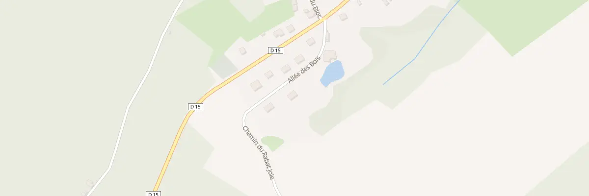 Plan du 7 All des Bois à Pargny-et-Filain