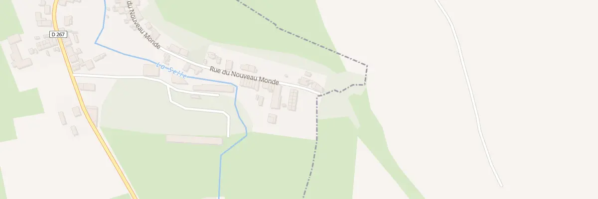Plan du 52 Rue du Nouveau Monde à Saint-Souplet