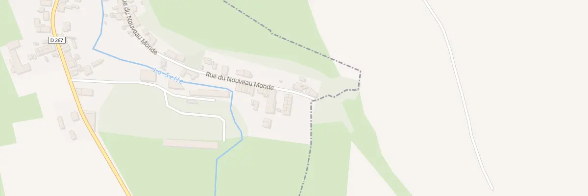 Plan du 48 Rue du Nouveau Monde à Saint-Souplet