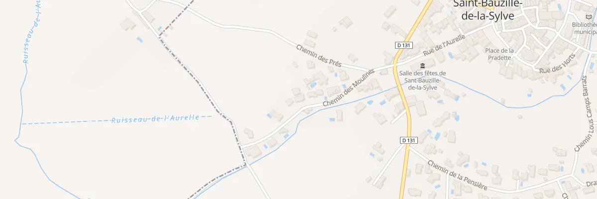 Plan du 16 Che des Moulines à Saint-Bauzille-de-la-Sylve