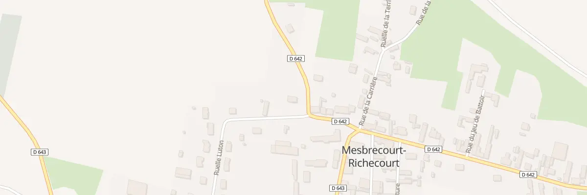 Plan du 33 Rle Luton à Mesbrecourt-Richecourt