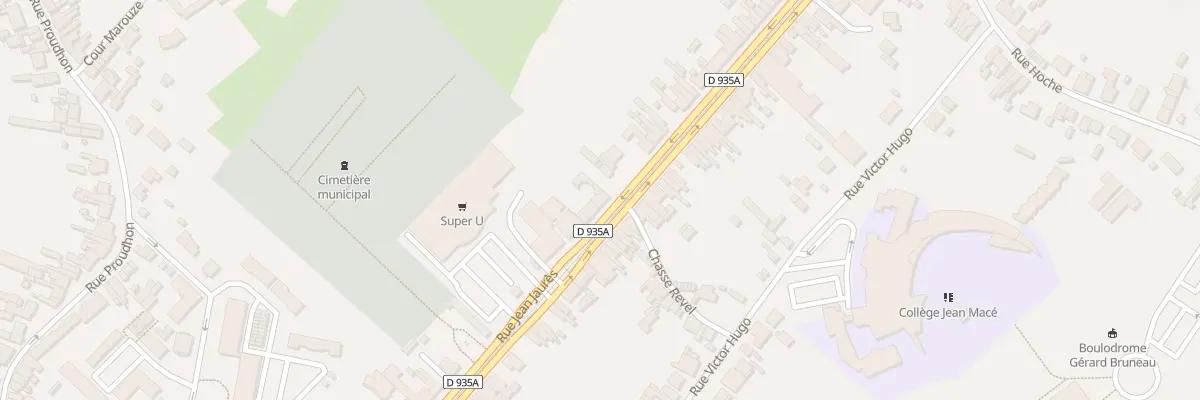Plan du 400B Rue Jean Jaurès à Bruay-sur-l’Escaut