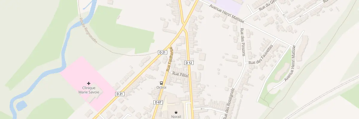 Plan du 18 Rue Theophile Boyer au Cateau-Cambrésis