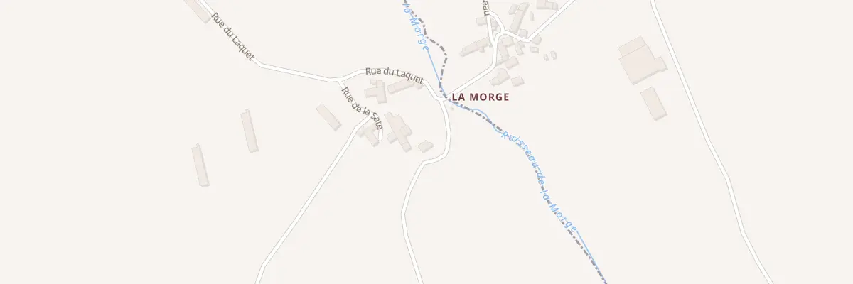 Plan du 5187 La Morge à Mazeyrat-d’Allier