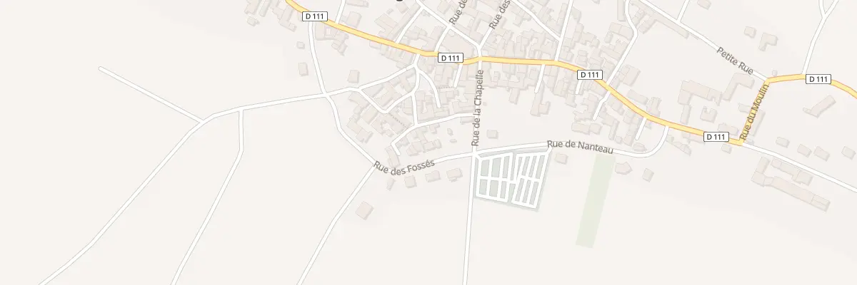 Plan du 4X Rue de Vaulibet à Migé