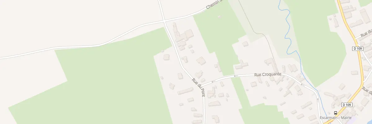 Plan du 60 Rue du Pont à Escarmain