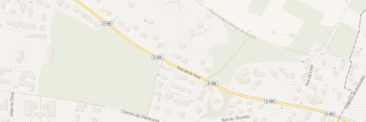 Plan du 789 Rue de la Tour à Saint-Georges-sur-Baulche