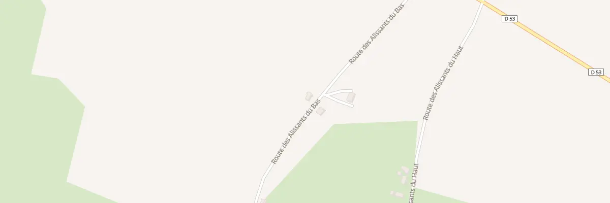 Plan du 31 Rte des Allissants du Bas à Chapeau