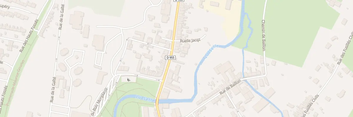 Plan du 14B Che de Montay au Cateau-Cambrésis