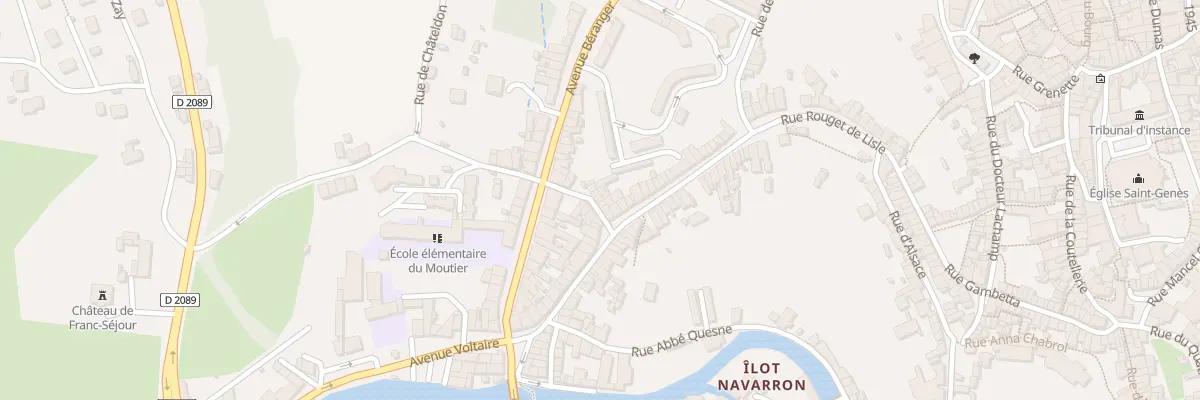 Plan du 10 Rue Vercingétorix à Thiers