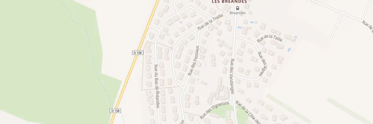 Plan du 6 Rue des Pessiaux à Perrigny