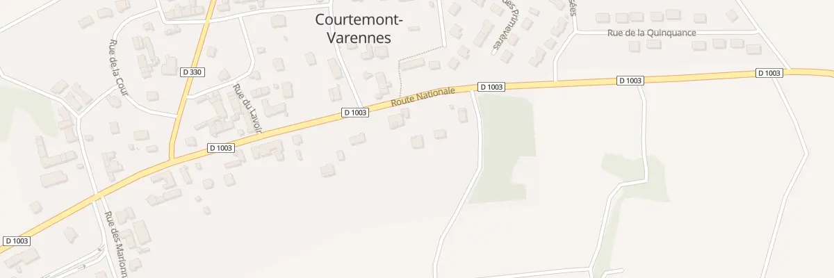 Plan du 30 Rte Nationale Numero 3 à Courtemont-Varennes