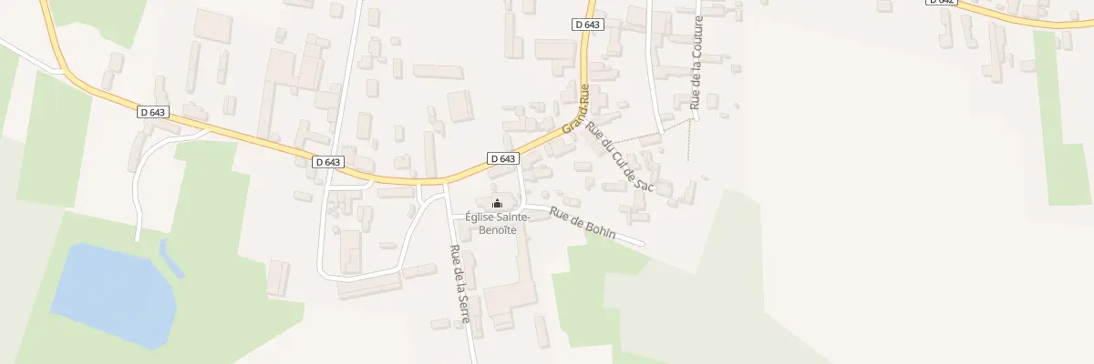 Plan du 3 Rue de l’Eglise à Mesbrecourt-Richecourt