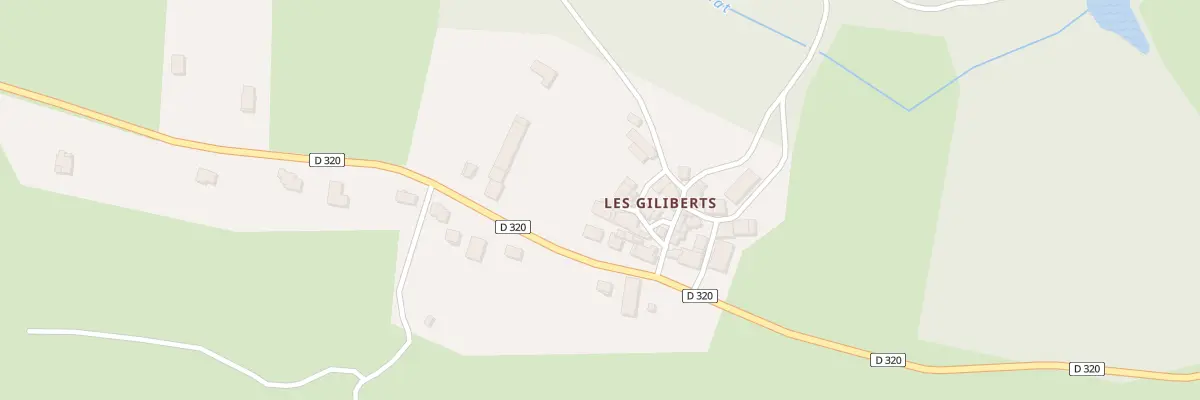 Plan du 5571 Les Giliberts à Escoutoux