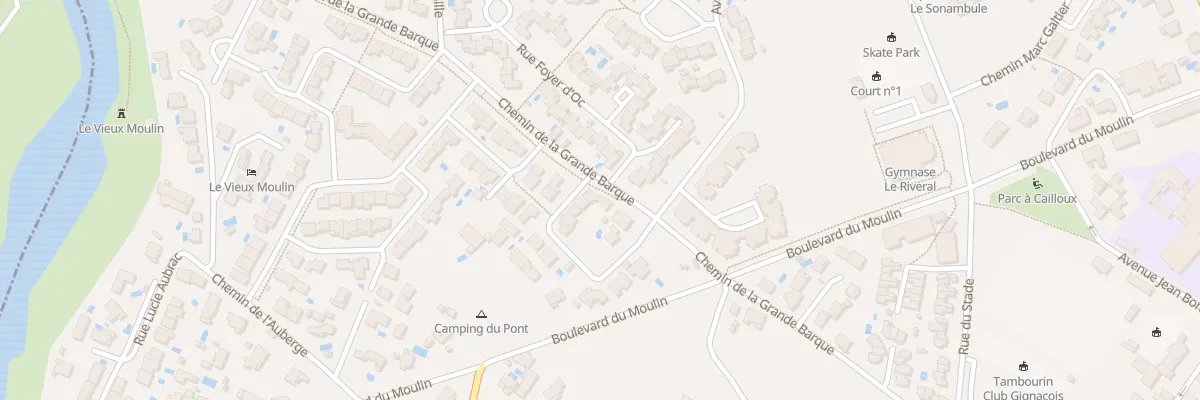 Plan du 16 Rue des Flamboyants à Gignac