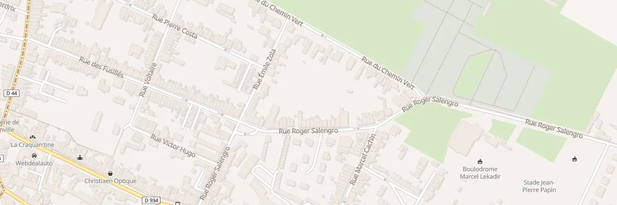 Plan du 43 Rue Roger Salengro à Marly