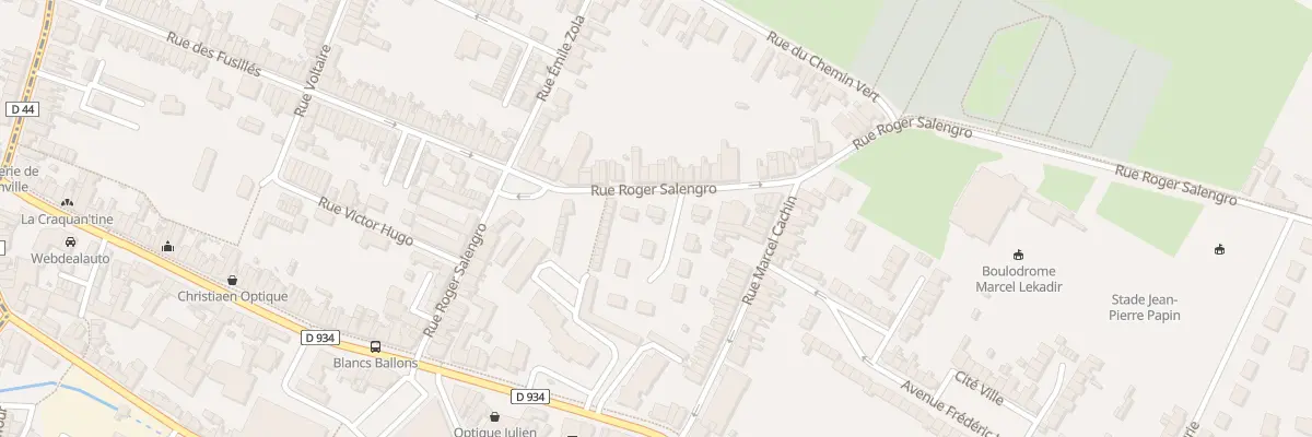 Plan du 48 Rue Roger Salengro à Marly