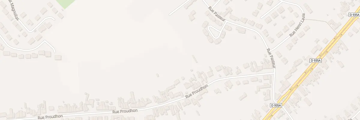 Plan du 258 Rue Proudhon à Bruay-sur-l’Escaut
